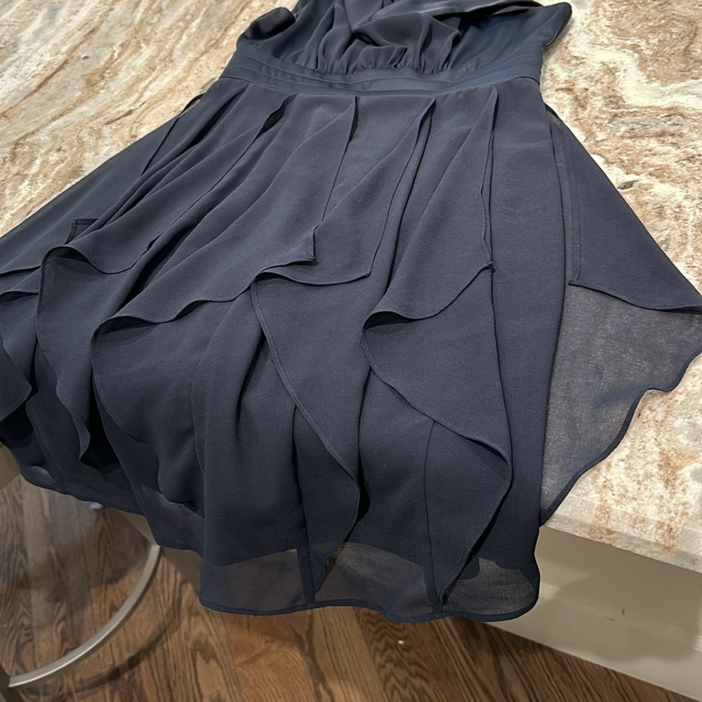 RW&CO. Navy Blue Midi Dress - Picture 3 of 8